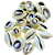 Búzios Gema Aberto - Pacote Com 100g - Natural - Imagem 1