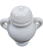 Quartinha Orixás Branco Com Asa 13 Cm Louça Umbanda - Imagem 2