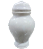 Quartinha Orixás Branco Sem Asa 13 Cm Louça Umbanda - Imagem 1