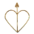 Ofa De Mão Dourado - Ofa Coração - Imagem 1