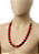 Colar De Exu Vermelho E Preto 28cm - Unidade Vermelho E Preto - Imagem 2