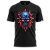 Camiseta Raving Skull Rage Two (Cor Preto) - Imagem 1