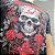 Camiseta Raving Heavy Roses (Cor Preto Marmorizado) - Imagem 3