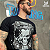 Camiseta Raving Skull James (preto) - Imagem 3