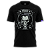 Camiseta Raving Skull James (preto) - Imagem 1
