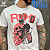 Camiseta Raving Skull Rising (branco) - Imagem 4