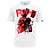 Camiseta Raving Skull Rising (branco) - Imagem 1