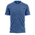 Camiseta Básica Azul Estonada 100% Algodão Premium - Imagem 1