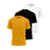 Kit Camisetas Básicas Algodão Sustentável Lisas - Imagem 3