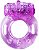 Anel Peniano com Vibrador - Roxo - Imagem 1