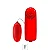 Vibrador Bullet - Vermelho - Imagem 1