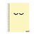 Caderno: Cílios Amarelo - Imagem 1