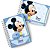 Kit Maternidade: ( Caderneta + Livro do Bebê)- Mickey Baby - Imagem 1