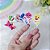 50 Tags Toppers Para Doces Docinhos Baby Shark - Imagem 1