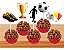 50 Tags Toppers Para Doces Docinhos Futebol M1 - Imagem 1