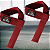 Strap de Academia Par Musculação Treino Segurança Força Punho Cor Preto Bulldozer - Imagem 3
