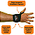 Munhequeira Musculação Par Ajustável Proteção Extra (Black) - Imagem 2