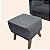 Puff Aquila Pés Madeira Curvos - Imagem 4