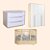 Quarto de Bebê Completo Evolutivo Berço + Cômoda + Guarda-Roupa 4 Portas - Imagem 6
