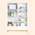 Quarto de Bebê Completo Evolutivo Amor Perfeito Berço + Cômoda Sapateira  + Guarda-Roupa - Imagem 5