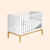 Quarto de Bebê Completo Evolutivo Amor Perfeito Berço + Cômoda Sapateira  + Guarda-Roupa - Imagem 2