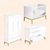 Quarto de Bebê Completo Evolutivo Amor Perfeito Berço + Cômoda Sapateira  + Guarda-Roupa - Imagem 9