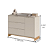 Conjunto Cubo Berço + Cômoda 3 Gavetas e 1 Porta - Imagem 18