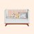 Quarto de Bebê Completo Sambalelê Com Berço + Cômoda + Guarda-Roupa 3 Portas - Imagem 6