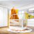 Quarto de Bebê Completo Wood Berço + Cômoda 6 Gavetas + Guarda-Roupa - Imagem 1