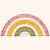 Tapete Infantil Algodão Arco iris - Imagem 1