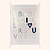 Tapete Infantil Print I Love U - Imagem 1