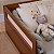 Cama Montessoriana Com Rattan Tamanho Solteiro Coleção Divertidamente Cor Branca - Imagem 10