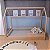 Cama Montessoriana Casinha Com Rattan Coleção Divertidamente Cor Branca - Imagem 17