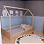 Cama Montessoriana Casinha Com Rattan Coleção Divertidamente Cor Branca - Imagem 15