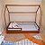 Cama Montessoriana Casinha Com Rattan Coleção Divertidamente Cor Branca - Imagem 6
