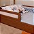 Cama Montessoriana Casinha Com Rattan Coleção Divertidamente Cor Branca - Imagem 4