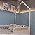 Cama Montessoriana Casinha Com Rattan Coleção Divertidamente Cor Branca - Imagem 11