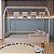 Cama Montessoriana Casinha Com Rattan Coleção Divertidamente Cor Branca - Imagem 8