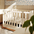 Berço Mini Cama 2 em 1 Padrão Americano Coleção Lamê - Imagem 2