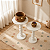 Conjunto 2 Mesinhas de Apoio Buble modelo Bolinha - Imagem 2