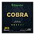 Encordoamento Giannini Cobra Fósforo para Violão Aço 6 cordas Bronze GEEFLKF (.011 – .052) - Imagem 1