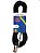 Cabo Hayonik Preto P10 stereo-P10 femea com trava de 10 metros - Imagem 1