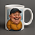 Caneca de caricatura personalizada - Imagem 1