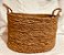 Cesta de Junco Oval  Ana - 36x26x22 cm - Imagem 1