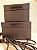 Kit Caixa Retangular Madeira Matelasse Preto. - Imagem 2