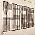 Conjunto de Peças Decorativas de Parede em Metal Preto. - Imagem 2
