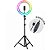 Ring Light Profissional com Tripe 2 Metros - Imagem 1