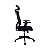 Cadeira Rise Mode Office 05, Até 100Kg, Tela Mesh, Preto - Imagem 4