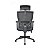 Cadeira Rise Mode Office 05, Até 100Kg, Tela Mesh, Preto - Imagem 7