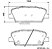 Pastilha Freio Traseira Cerâmica Hyundai Santa Fe Equus 2010/.. Kia Mohave Sorento 2.4 3.5 3.0 3.8 4.6 2009/.. - Imagem 2